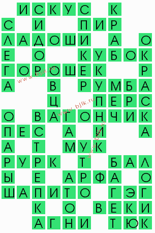 сканворд 5972