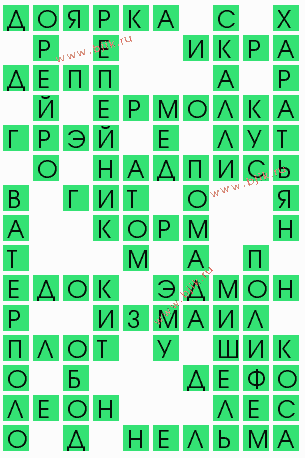 сканворд 5988
