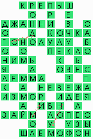 сканворд 6006