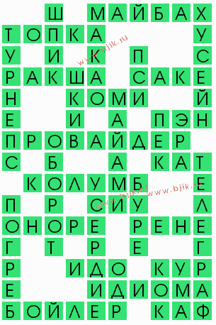 сканворд 6082
