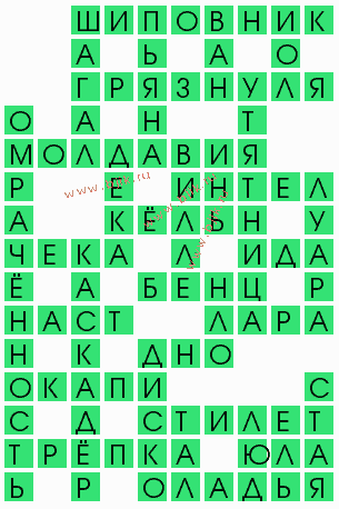 сканворд 6108