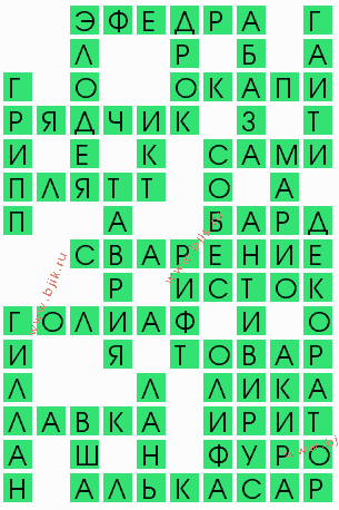 сканворд 6182