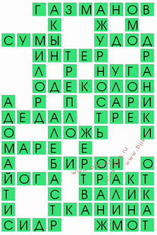 сканворд 6193