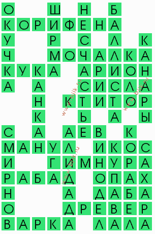 сканворд 6227