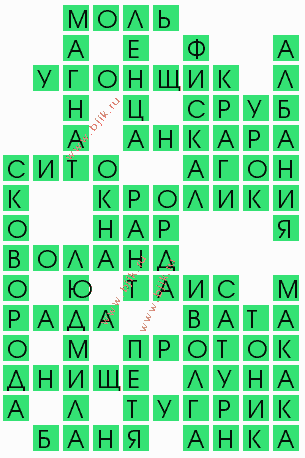 сканворд 6228
