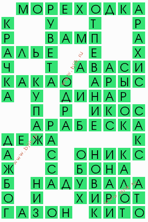 сканворд 6289
