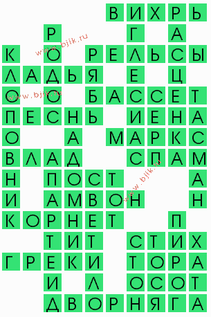 сканворд 6303