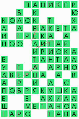 сканворд 6352