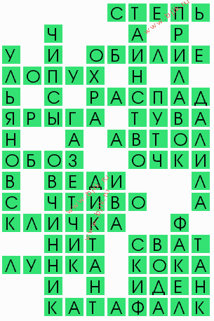 сканворд 6356