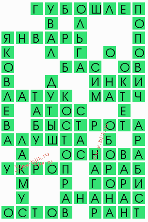 сканворд 6368