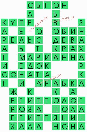 сканворд 6370