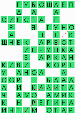 сканворд 6380