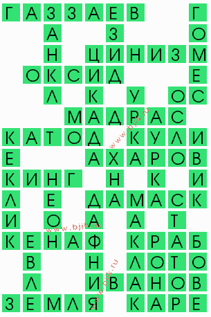 сканворд 6427