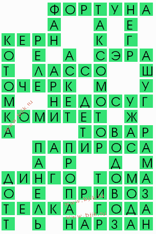 сканворд 6446