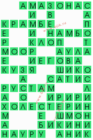 сканворд 6471