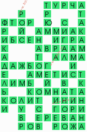 сканворд 6558