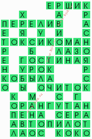 сканворд 6578