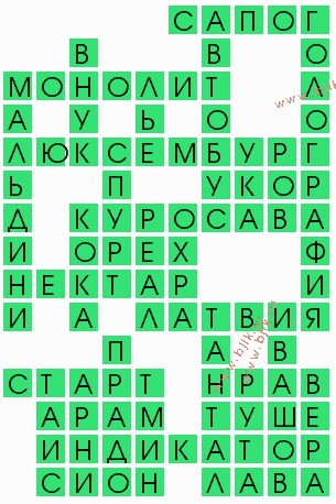 сканворд 6588