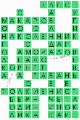 сканворд 6630