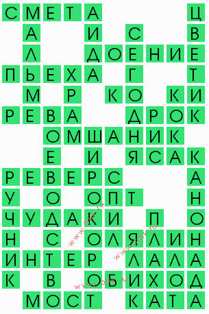 сканворд 6641