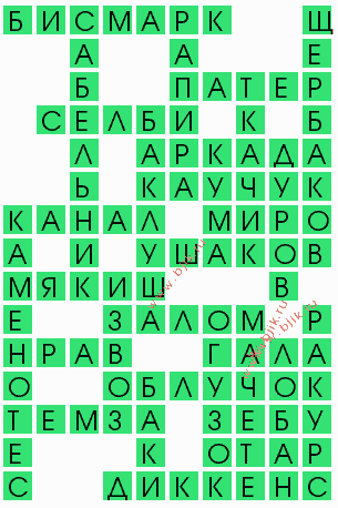 сканворд 6655