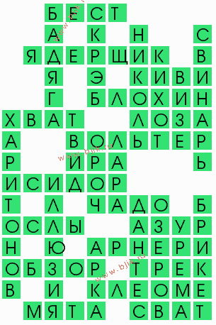 сканворд 6664