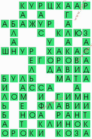 сканворд 6679