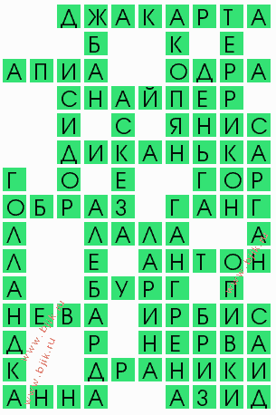 сканворд 6709