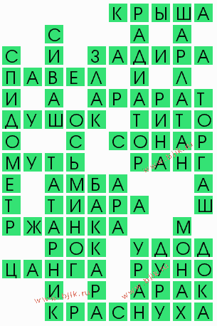 сканворд 6715