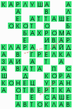 сканворд 6745