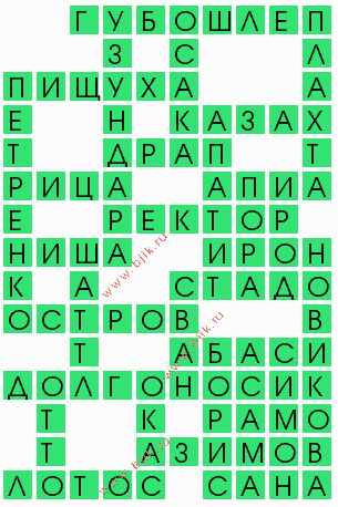 сканворд 6747