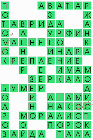 сканворд 6797