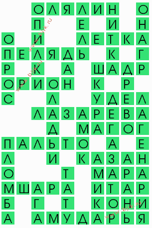 сканворд 6804