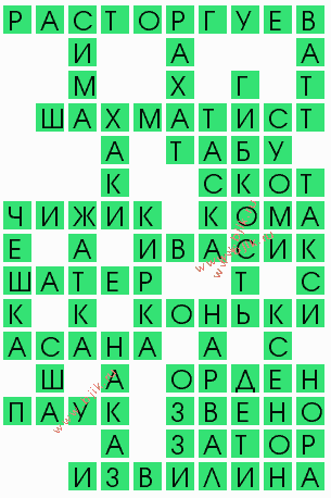 сканворд 6808