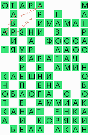 сканворд 6811