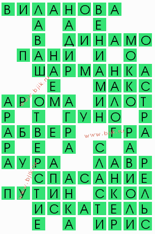 сканворд 6812