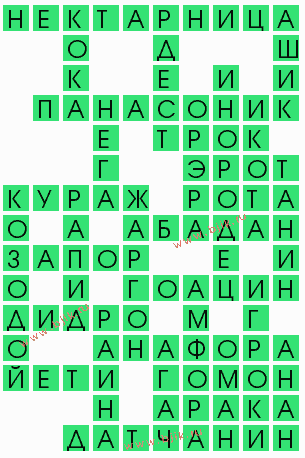 сканворд 6866