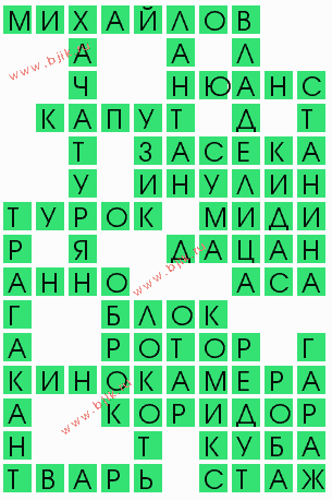 сканворд 6892