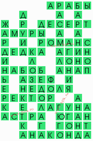 сканворд 6899