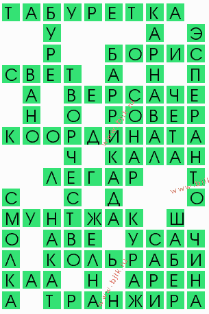 сканворд 6926
