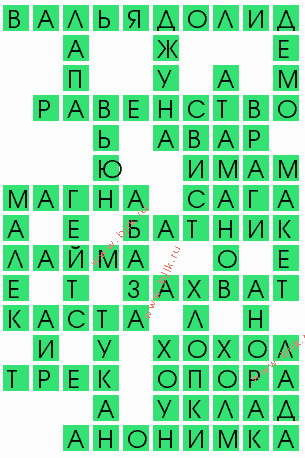 сканворд 6932