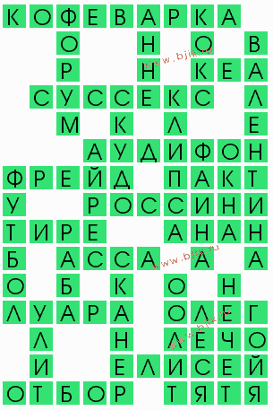 сканворд 6951
