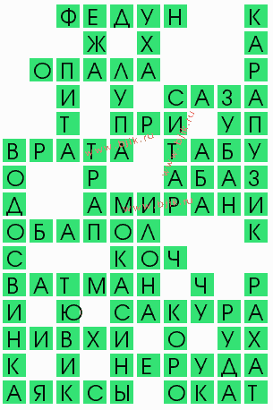 сканворд 6983