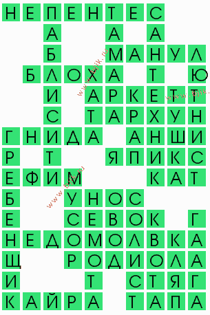 сканворд 6987