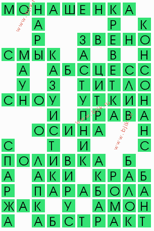 сканворд 6989