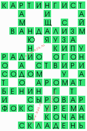 сканворд 6998