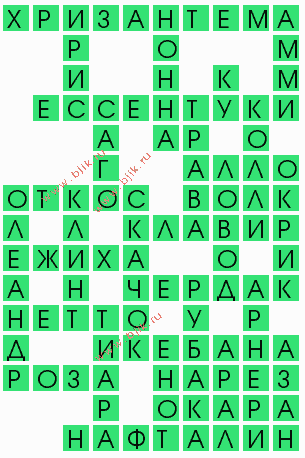 сканворд 7030