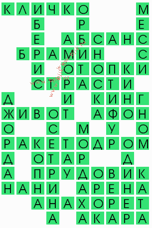 сканворд 7035