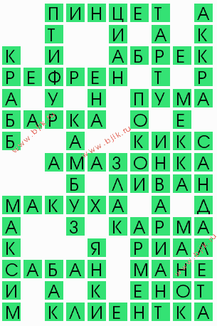 сканворд 7104