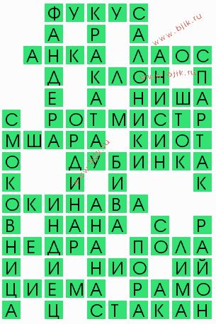 сканворд 7109